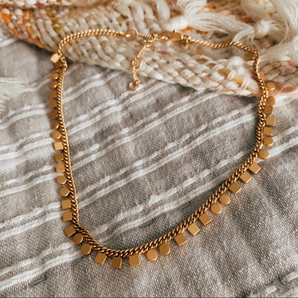 Madewell gold chocker